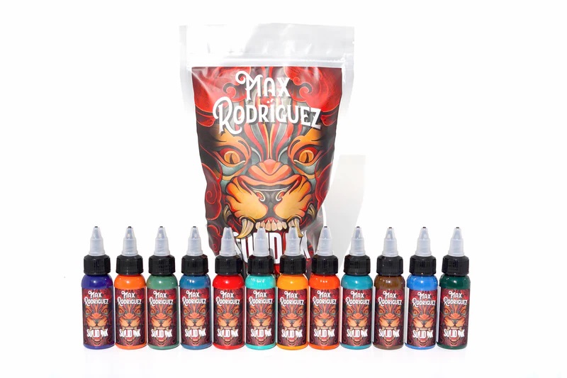 Soild Ink - Max Rodriguez 12 Colors Set