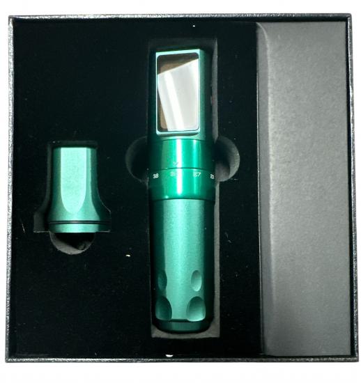 FY018 Wireless Tattoo Pen Adjustable Stroke Tattoo Machine (Green)