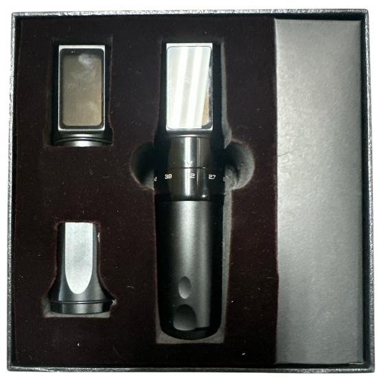 FY018 Wireless Tattoo Pen Adjustable Stroke Tattoo Machine (Black) + (Extra Battery)