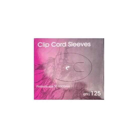 Clip Cord Sleeves 140X160mm 1box/125Pcs