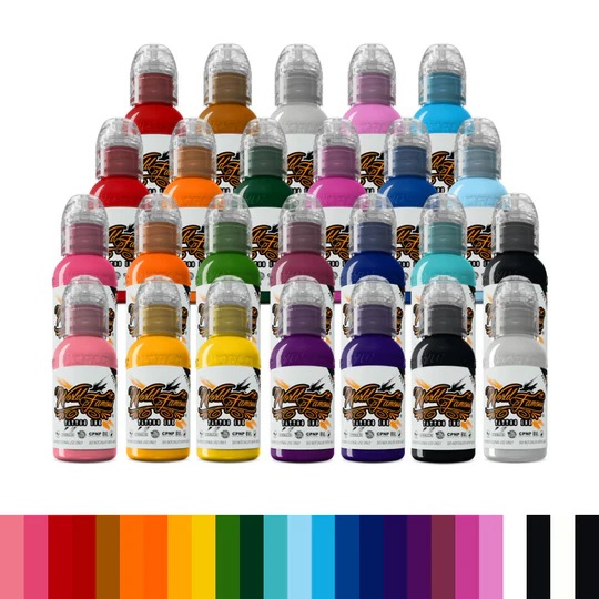 World Famous 25 Color 1oz Bottle Set