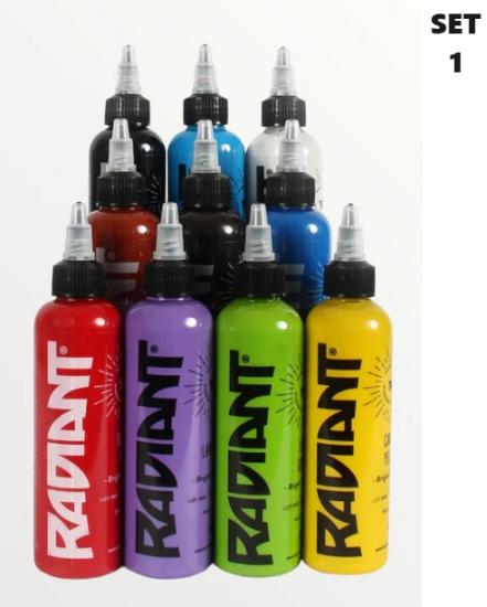 Radiant ink - 10 Color Set Part 1 - 1oz