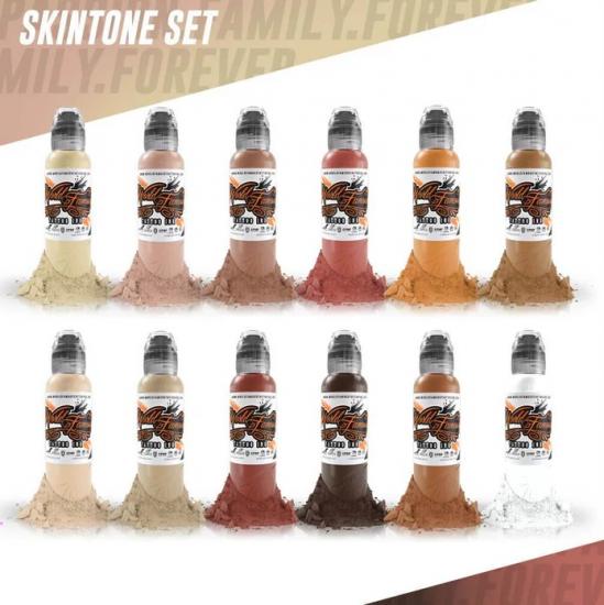World Famous Skintone Ink Set