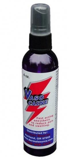 Five-Star Vasocaine Topical Anesthetic Spray — 4oz Bottle