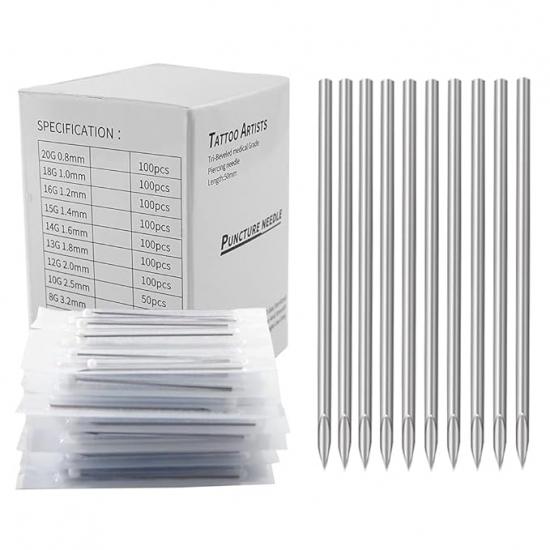 Body Piercing Needles — Box of 100