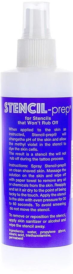 InkJet Stencil Prep Spray